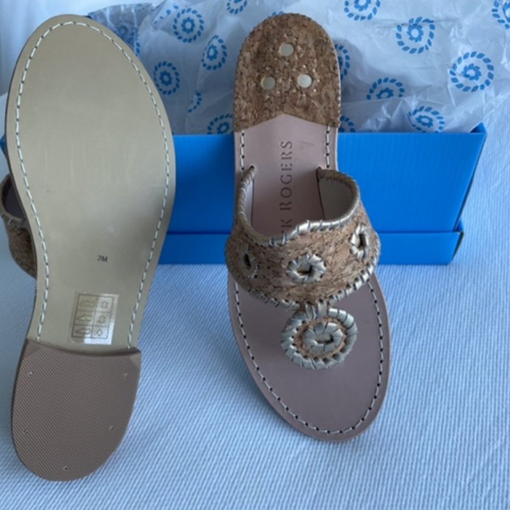 Jack Rogers Cork Sandals